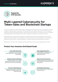 Securing Token Sales Projects with Kaspersky Token Offering Security