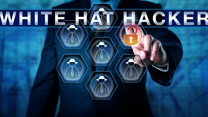 white hat hackers logo